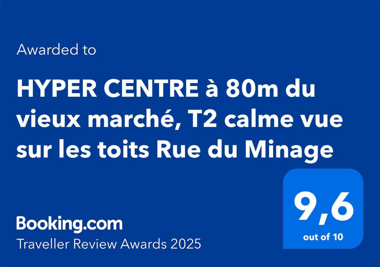 Hyper Centre A 80M Du Vieux Marche, T2 Calme Vue Sur Les Toits Rue Du Minage Apartment La Rochelle  Exterior foto